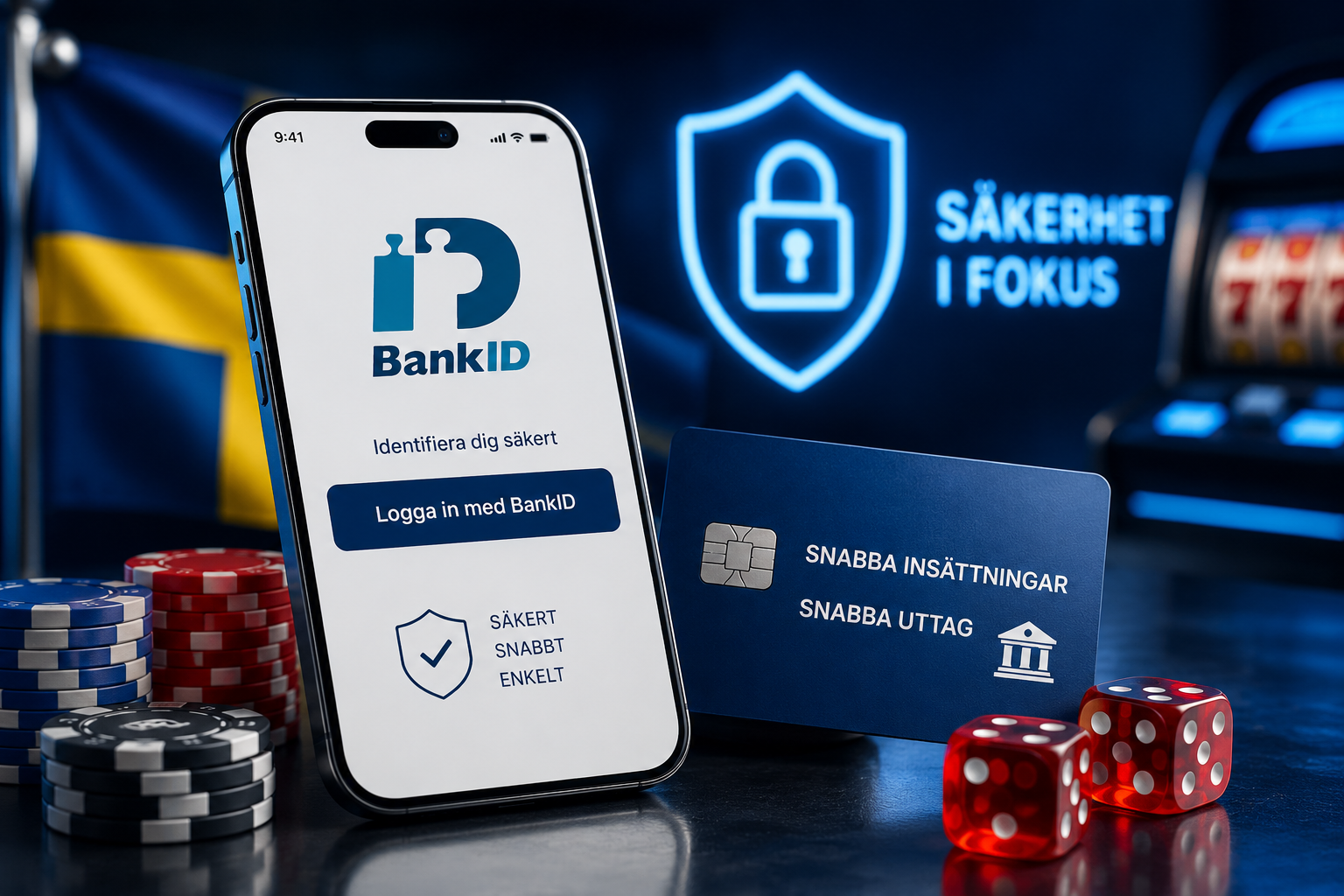 Casino med BankID – registrering och säker inloggning
