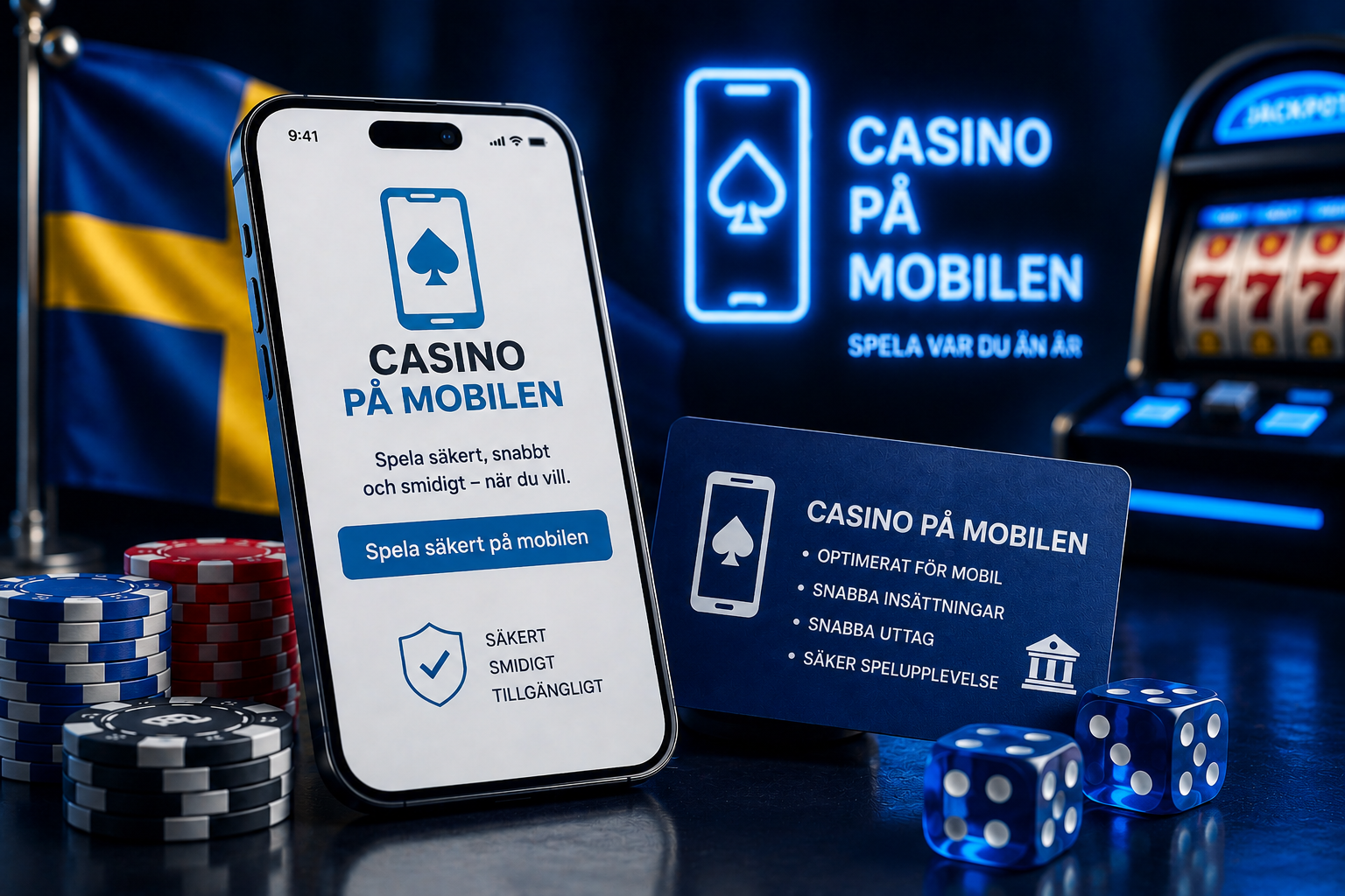 Casino på mobilen – mobilanpassat casinospel